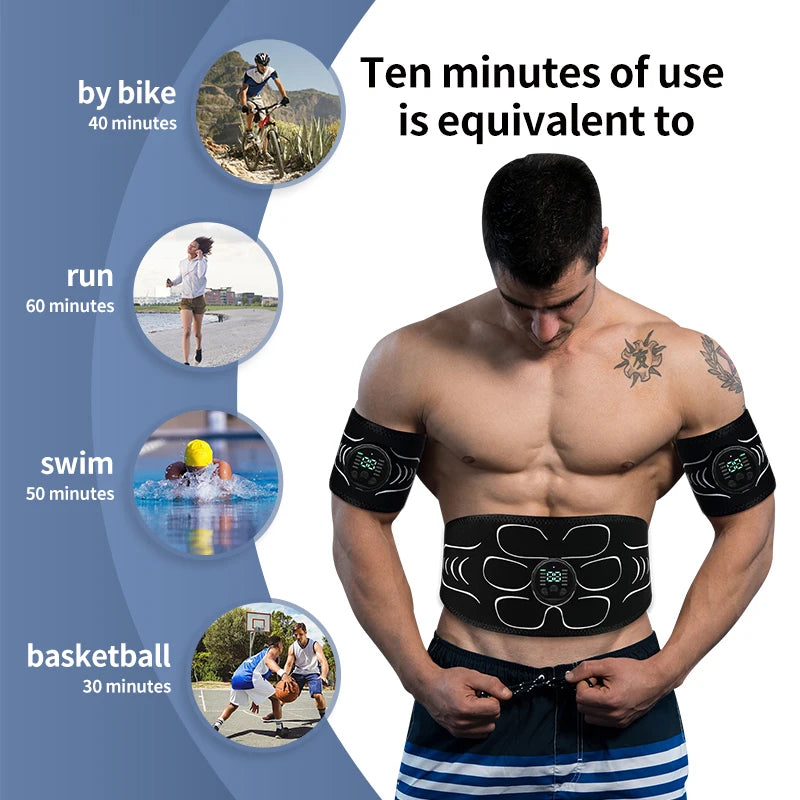 Fitness Electronic Abdominal Muscle Toner Belts | Kaima