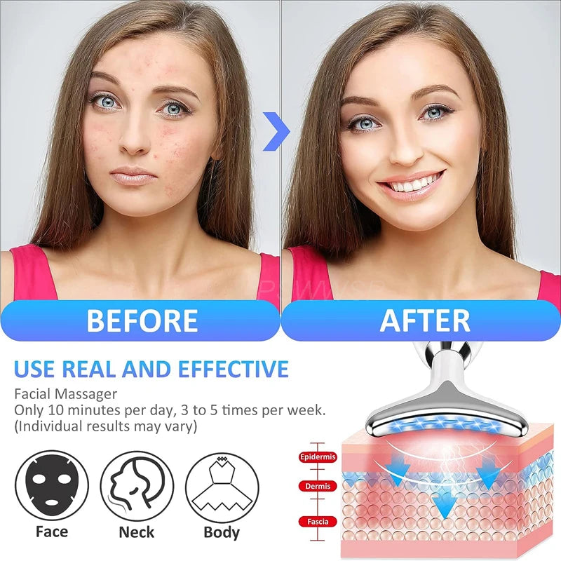 Facial Massager Neck Facial Beauty Device | Kaima