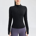 Yoga Top With Thumbholes Quick-Dry Running Jacket | Kaima
