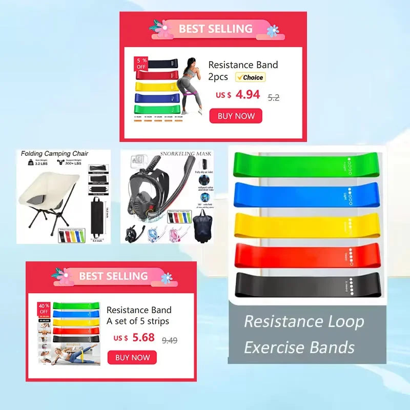 Resistance Loop Exercise Bands for Home Workouts | Kaima
