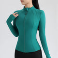 Yoga Top With Thumbholes Quick-Dry Running Jacket | Kaima